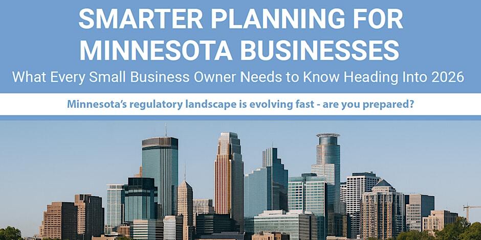 Smarter Planning for MN Businesses Event
